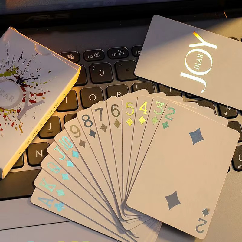 Leuchtendes Poker-Kartenset, Partyspiel, Pappe / Karton - Bild 4