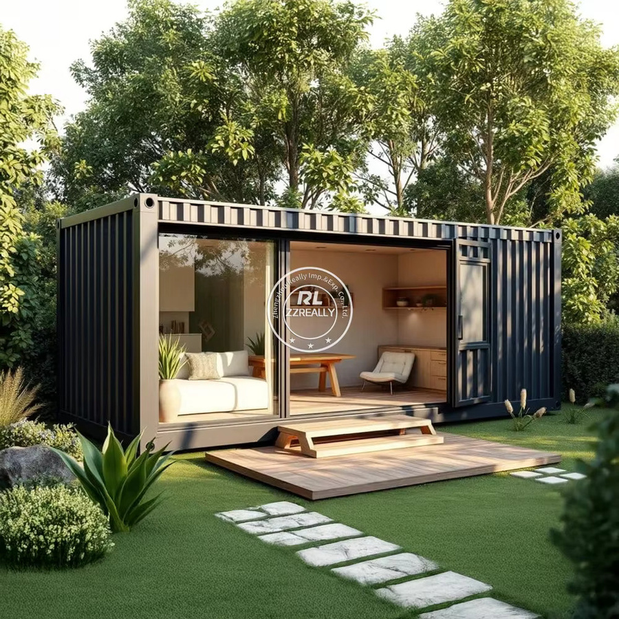Modulares Luxus-Smart-Maison Outdoor-Containerhaus als kommerzieller Luftschiff-Pod für Restaurants und modulare Fertighäuser - Bild 1