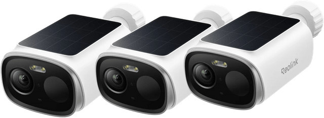 Reolink Argus B340S Wi-Fi Überwachungskamera 3er-Pack in Weiß - Bild 1