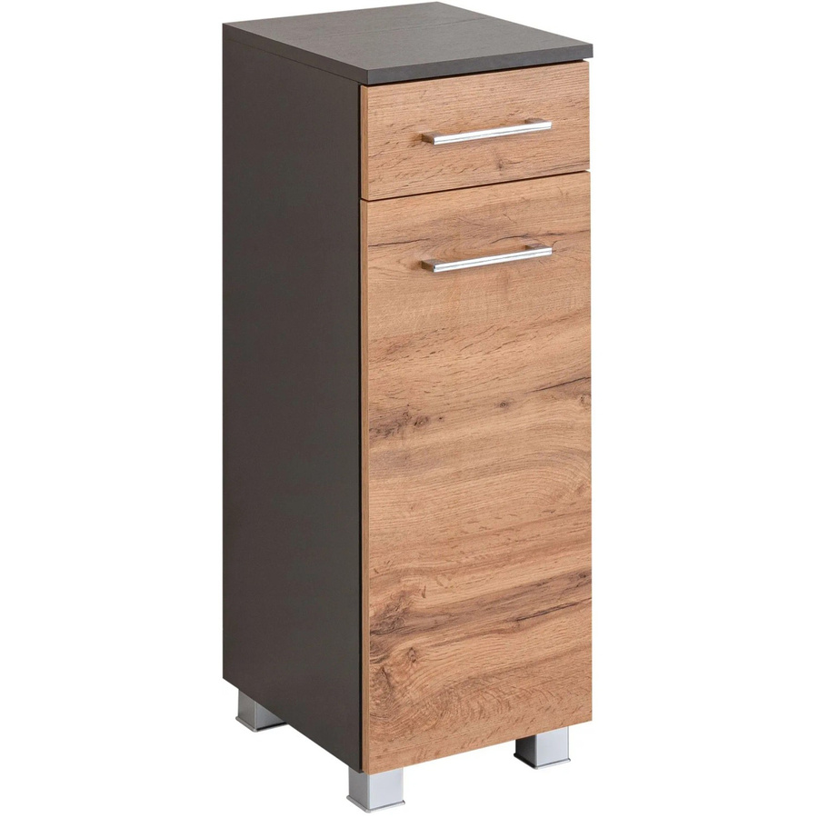 Held Möbel Unterschrank Molina Wotaneiche-Graphitgrau B: 30 cm, H: 79 cm, T: 35 cm - Bild 2
