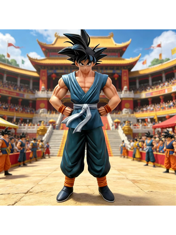 Bandai Dragon Ball Z Son Goku Super Saiyan, Actionfigur, Kunststoff, Bunt / Mehrfarbig - Bild 5