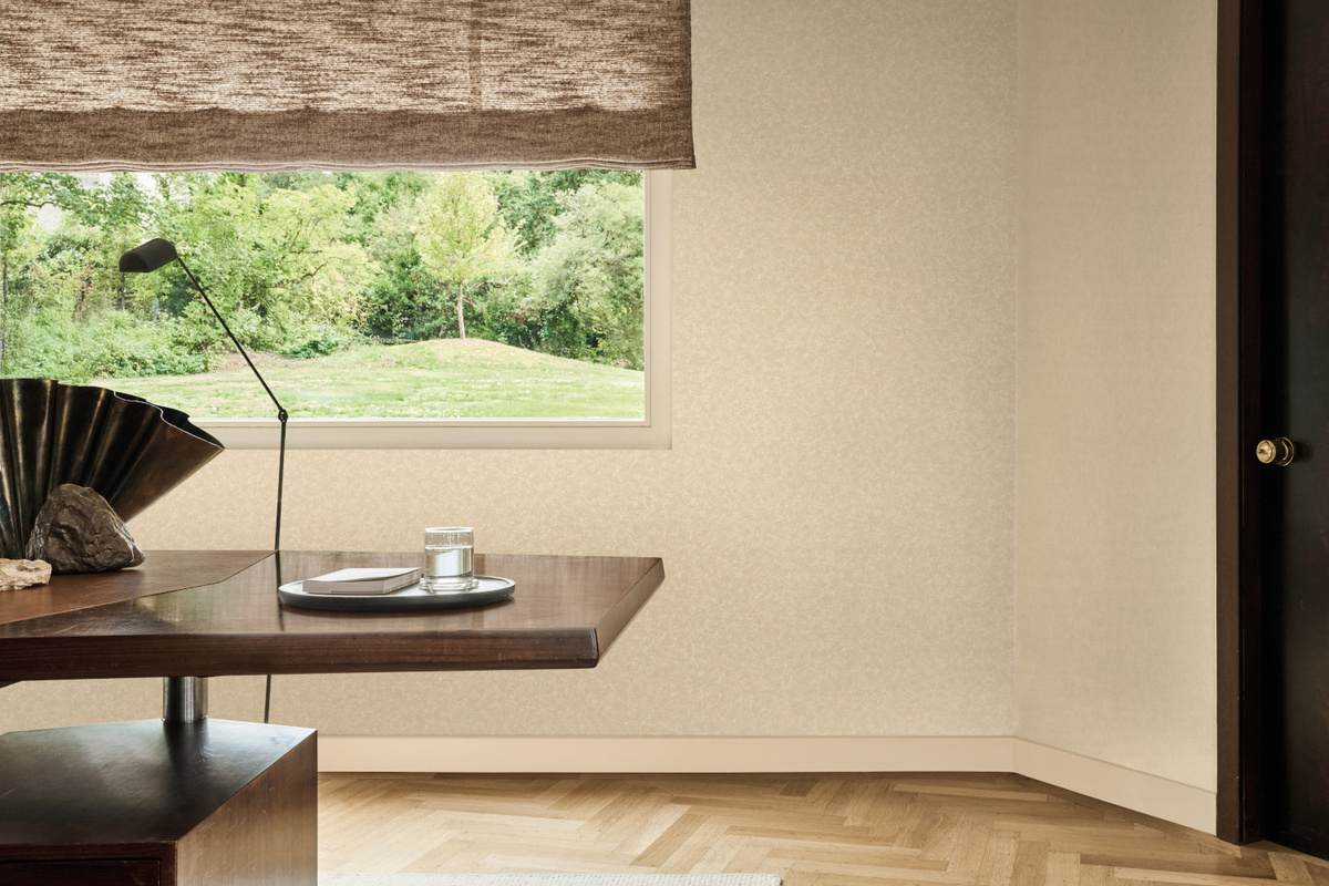 Omexco Tapete Zarha Beige Abstract Non-Woven Pre-Pasted - Bild 1
