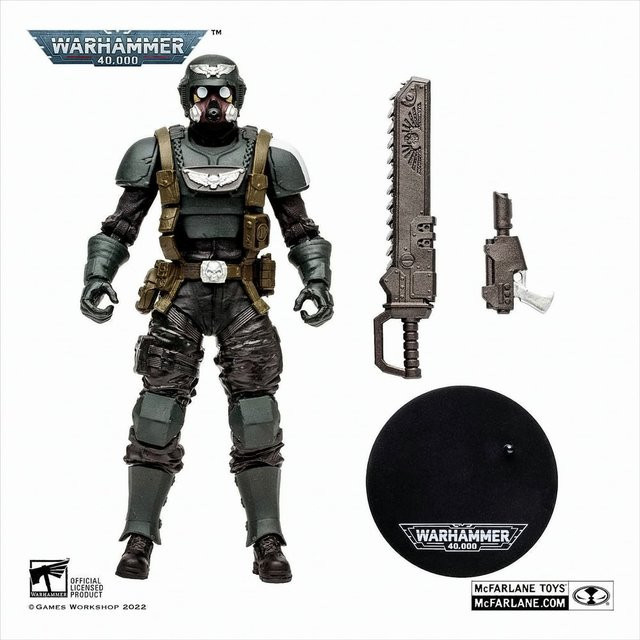 TMP International Warhammer 40k Darktide Veteran Guardsman 18 cm - Bild 1