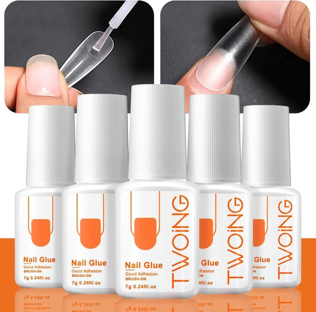 TWOING Nagelkleber Gel, 7 g, Unisex - Bild 1