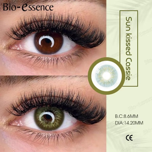 Bio-essence Sunkissed farbige Kontaktlinsen Jahreslinsen - Bild 1