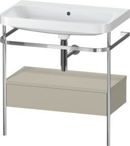 Duravit Möbelwaschtisch-Kombi Happy D.2 Plus in Weiß, B/T: 77,5 x 49 cm - Bild 1
