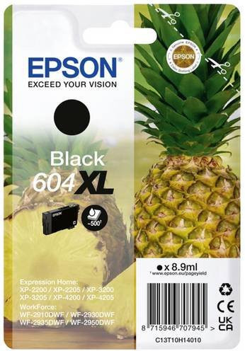 Epson 604XL Original Tintenpatrone Schwarz 8,9 ml C13T10H14010 - Bild 1