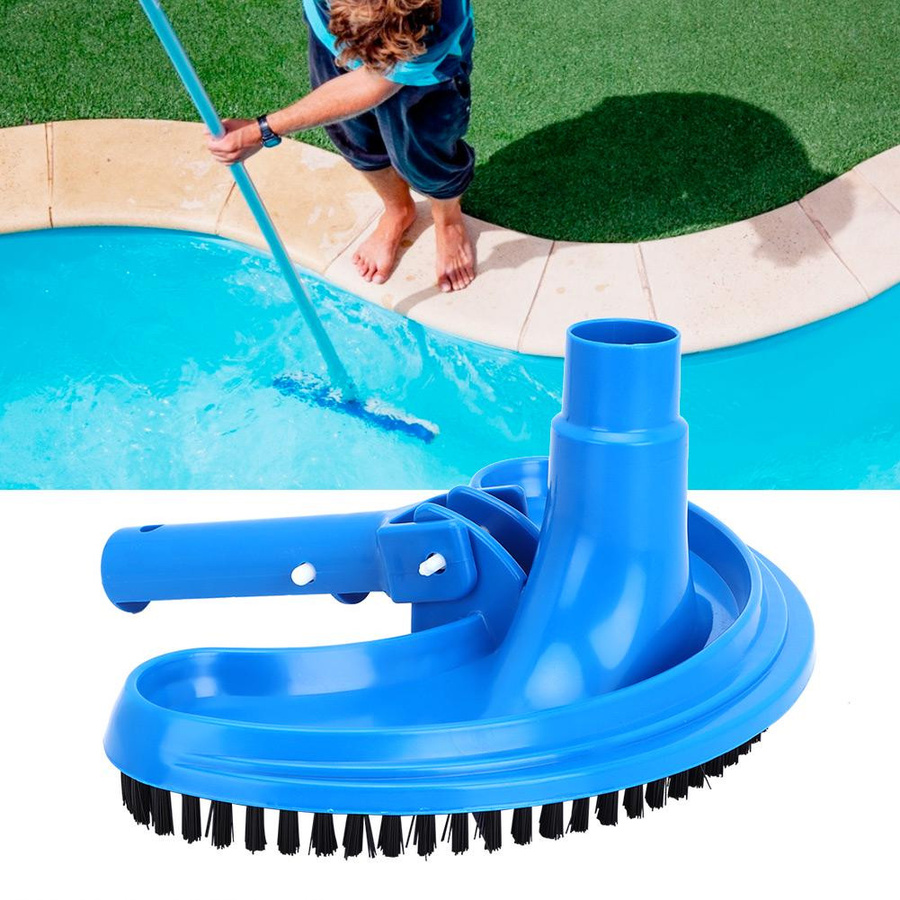 mfySpace Pool Vakuum Kopf Halbmond in Blau aus ABS-Kunststoff für die flexible Poolreinigung - Bild 2