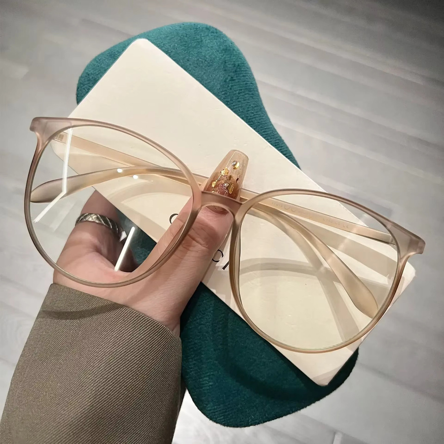 Anti-Blaulicht-Myopiebrille, Vollrand, transparent - Bild 4
