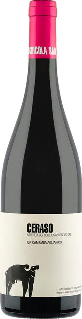San Salvatore Ceraso Aglianico Rotwein, Campania, 2022, trocken, 0,75 l - Bild 1