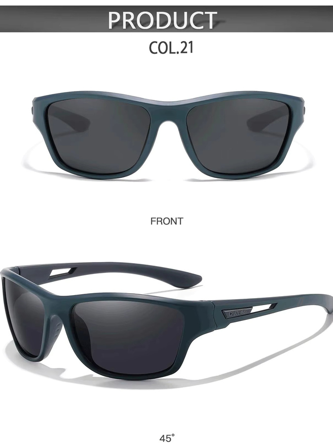 Karos Sonnenbrille, Unisex, Vollrand, rectangular, Kunststoff, polarisiert - Bild 4