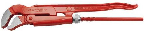 VBW Eckrohrzange 45° 952 952030 in Rot - Bild 1