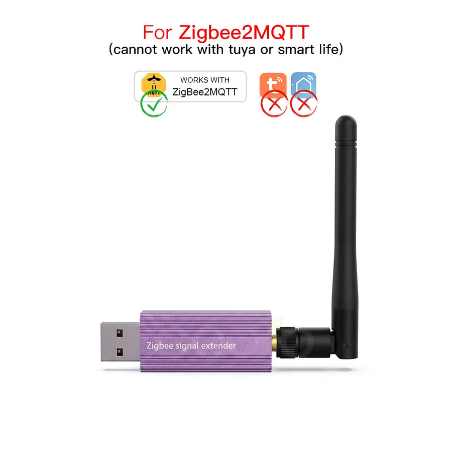 Tuya Zigbee USB-Signalverstärker mit abnehmbarer Antenne als Hochleistungs-Repeater und Smart Home Mesh-Booster für HomeAssistant und Zigbee2MQTT - Bild 3