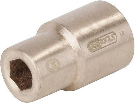 KS Tools BERYLLIUMplus Steckschlüsseleinsatz 1/4 Zoll 6-kant 6 mm Kupfer-Beryllium Silber - Bild 1