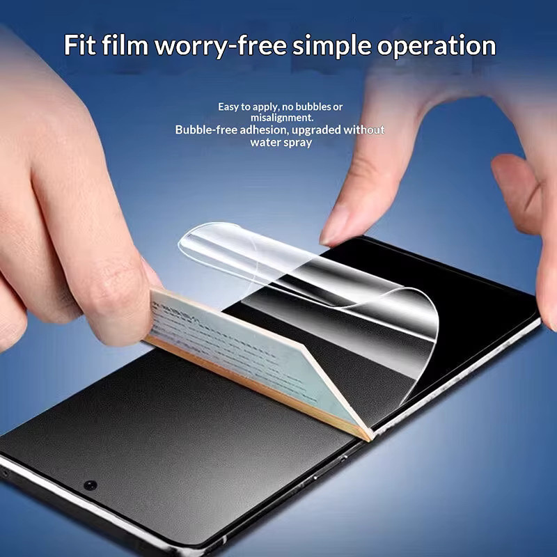3er-Pack Matte Hydrogel-Displayschutzfolie für Xiaomi 17 Ultra und Xiaomi 17 Pro Max, Transparent, Weiches TPU - Bild 3