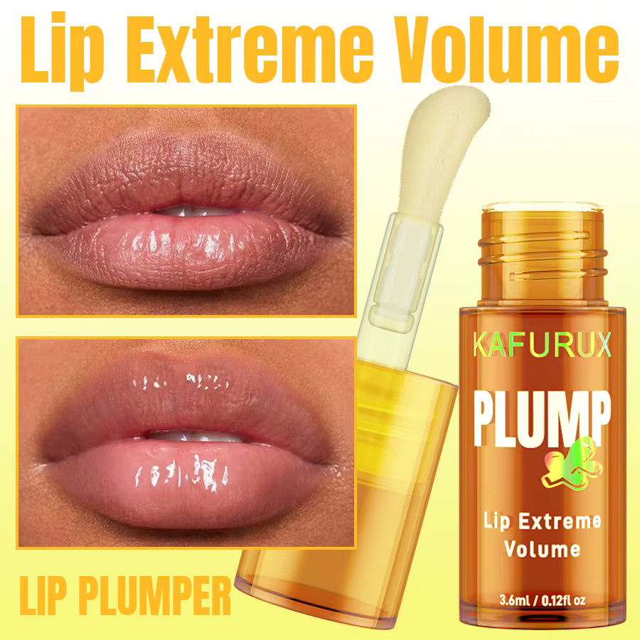 KAFURUX Lip Gloss Serum, glänzend, Lip Öl - Bild 3