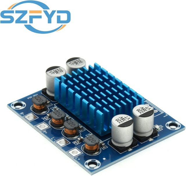 SZFYDOSH XH-A232 TPA3110 Digitaler Audio Verstärker in Blau, 30W MP3 Verstärkungsmodul für Lautsprecher-Panels (12V-24V) - Bild 1