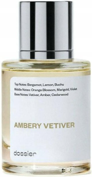 Dossier Ambery Vetiver Unisex Parfüm, 50 ml, Zitrisch, Holzig - Bild 1