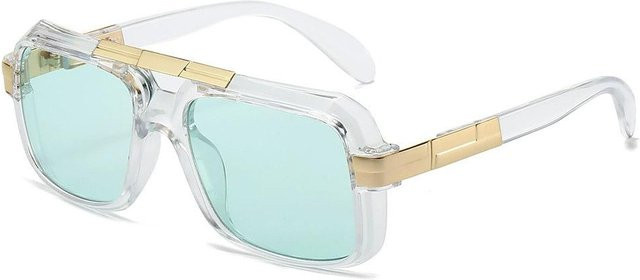 Aoron Glasses Sonnenbrille, Unisex, Vollrand, Square, transparent - Bild 1