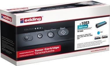 Edding Toner Kompatibel mit Brother TN-326C Cyan für Laserdrucker - Bild 1