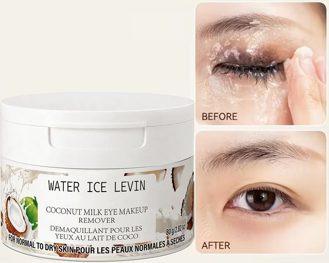 Water Ice Levin Augen-Make-up-Entferner Creme, Kollagen, Hyaluronsäure, Normale bis Trockene Haut - Bild 1