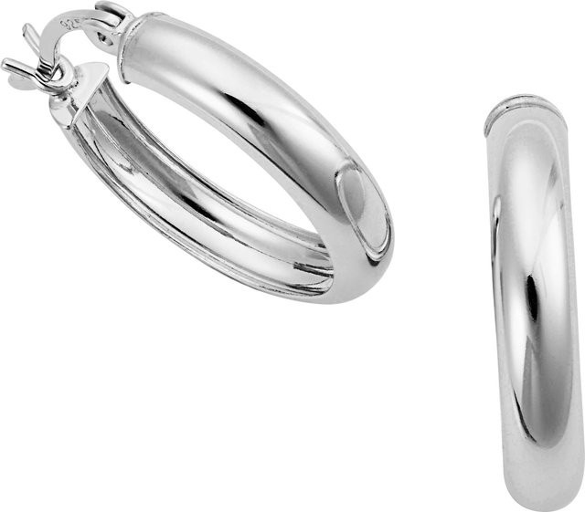 heine Creolen, 925 Silber, Unisex - Bild 1