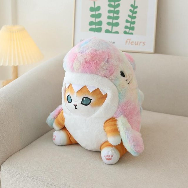 Kidsly Hai Katze Plüschtier, Stoffpuppe, 22cm, Bunt / Mehrfarbig - Bild 1
