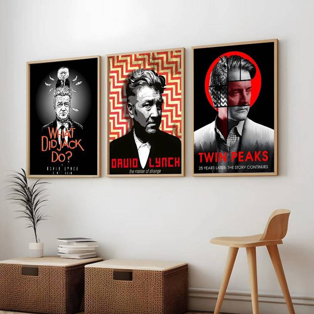 Potdemiel Leinwandgemälde David Lynch Poster in Multicolour für dein Zuhause - Bild 1