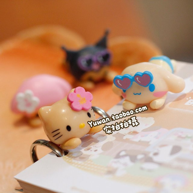 Sanrio Pyoconoru Maskottchen, Blindbox-Set, Becherhalter, 2-teiliges Set - Bild 1