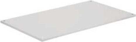 Hager Verschlussplatte FZ754D aus Stahl in Grau, Breite: 1100 mm, Höhe: 20 mm - Bild 1