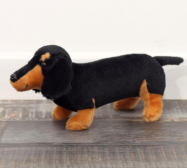 Kidsly Dackel Plüschtier, 30cm, Schwarz - Bild 1