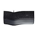 CHERRY KC 4500 ERGO Ergonomische Tastatur mit Handballenauflage, USB, QWERTZ Deutsch, Schwarz - Bild 3