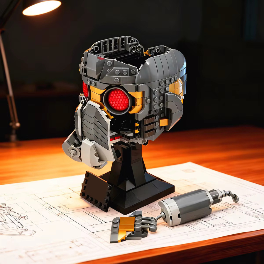 Galaxy Heroes Star-Lord Kopfhelm, Spielzeugmodell - Bild 3