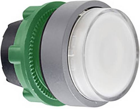 Schneider Electric ZB5AH13C0 Drucktaster-Frontelement aus Kunststoff in Weiß, Grau und Multicolour - Bild 1
