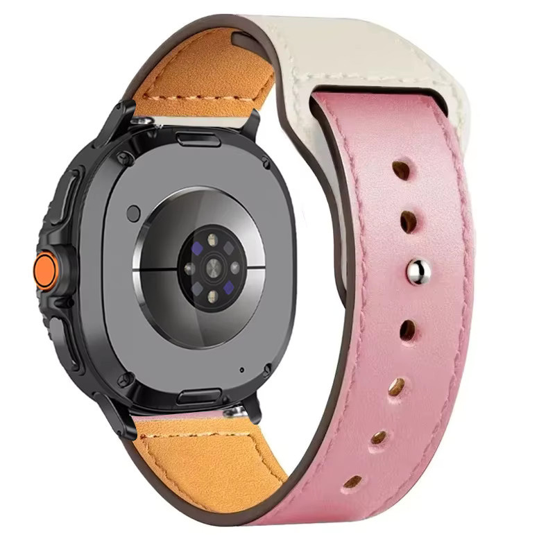 NEY Uhrenarmband Leder, Klassisch, Samsung Galaxy Watch 8/8 Classic - Bild 2