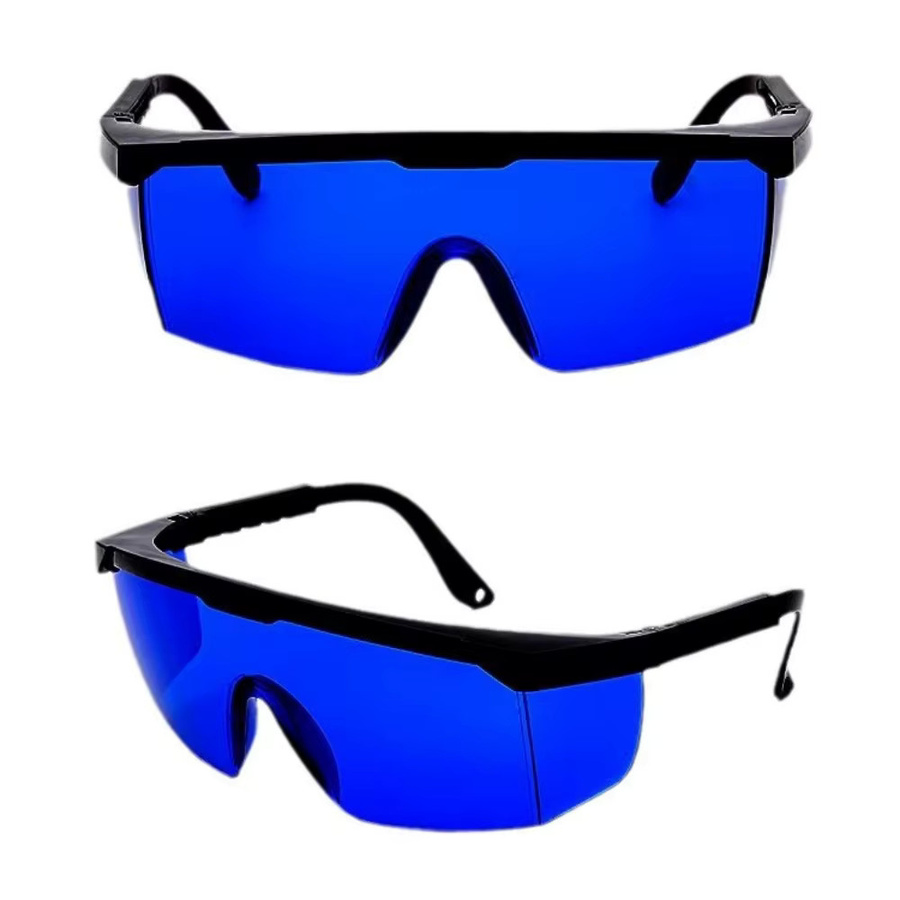 Laser-Schutzbrille für Laser-Level mit verstellbarem Augenschutz in Rot - Bild 2
