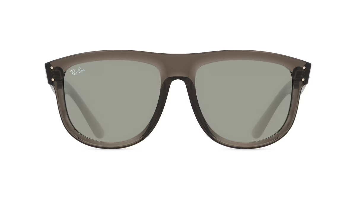 Ray-Ban RBR0501S Sonnenbrille, Vollrand, Quadratisch, Kunststoff, Unisex, grau - Bild 1