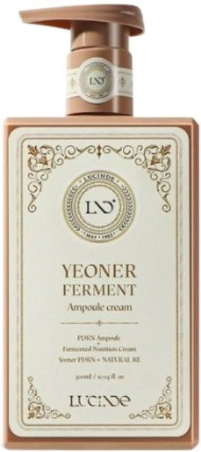 Lucinde PDRN Lachs Patent Ferment Ampulle Creme, 300 ml, Kollagen, Reife Haut - Bild 1