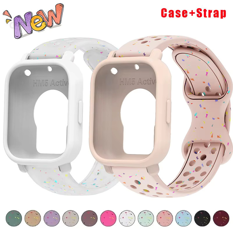 CAOWTAN Armband und Hülle für Xiaomi Redmi 5 Active und Redmi 5 Lite aus umweltfreundlichem Silikon in Multicolor - Bild 2