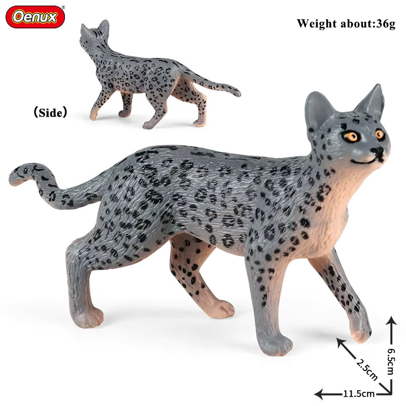 Oenux Bengalkatze Tiger Katze Luchs Caracal Leopard, Action Figur, Tiere - Bild 2