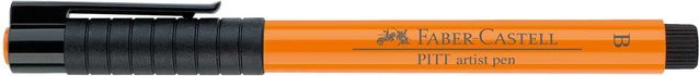 Faber Castell PITT artist pen brush Tintstift in Lasurorange für Profis - Bild 1