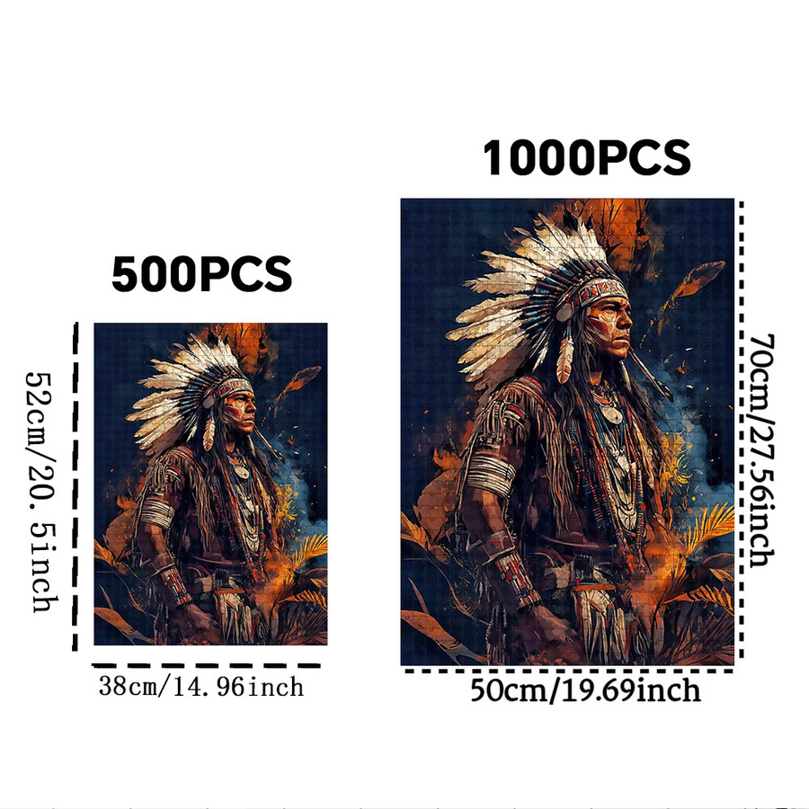 Challen Indianer-Puzzle, Puzzlespiel - Bild 4