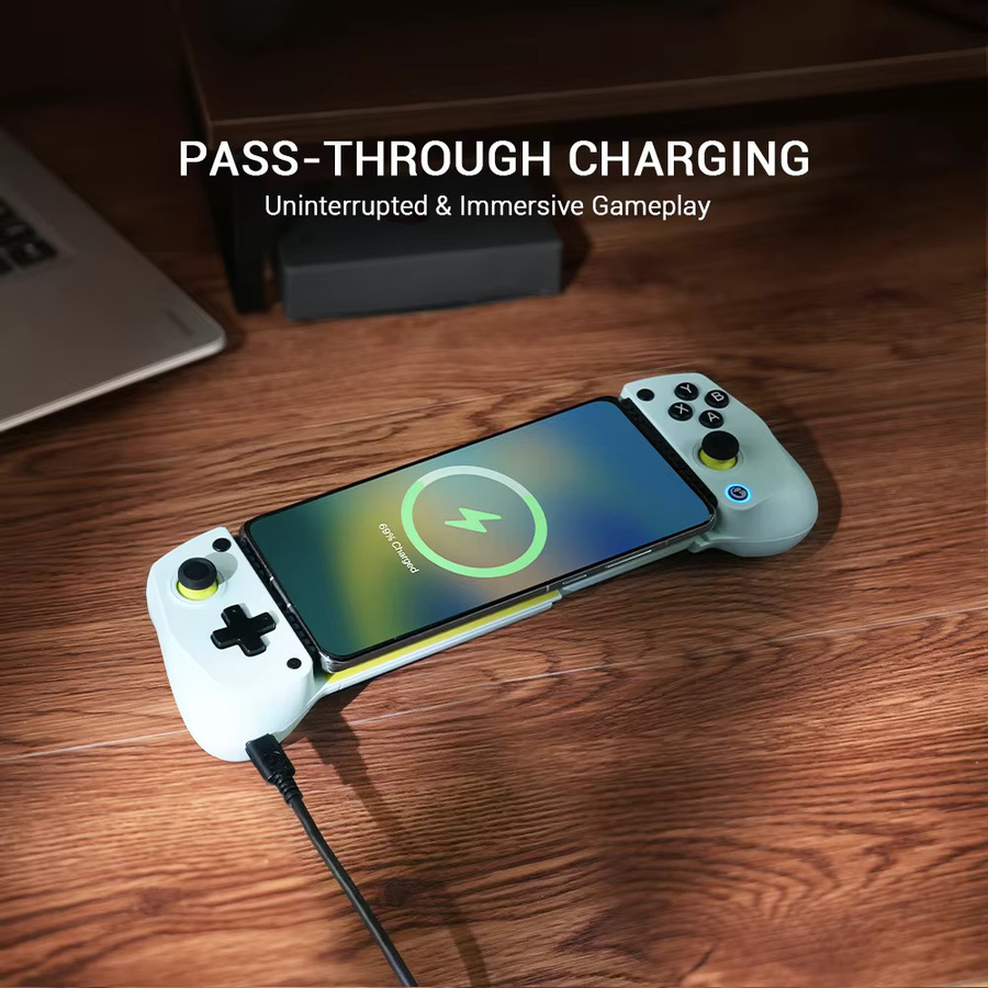 GameSir X5 Lite Mobiler Gaming-Controller für Android und iPhone in Grau mit Hall-Effekt und Anti-Drift-Technologie - Bild 4