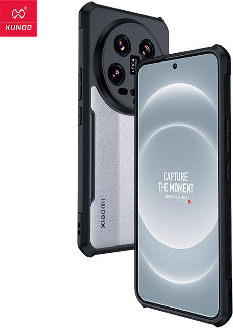 Xundd Schutzhülle für Xiaomi 14 Ultra, transparente Stoßfeste Handyhülle mit Airbag-Schutz und Kameraschutz - Bild 1