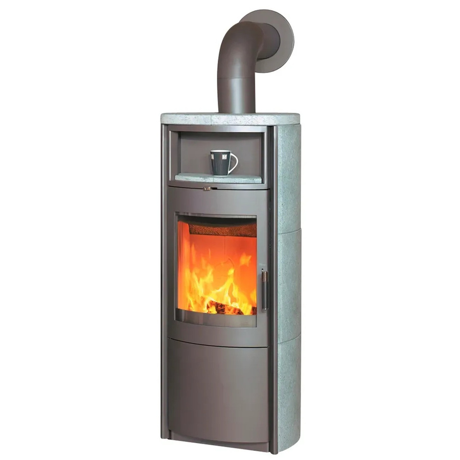 Hark Nika ECOplus Kaminofen Naturstein Grau 7 kW mit Automatik - Bild 2