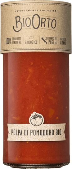 Bio Orto Tomatensauce mit Fruchtstücken Bio 520 g - Bild 1