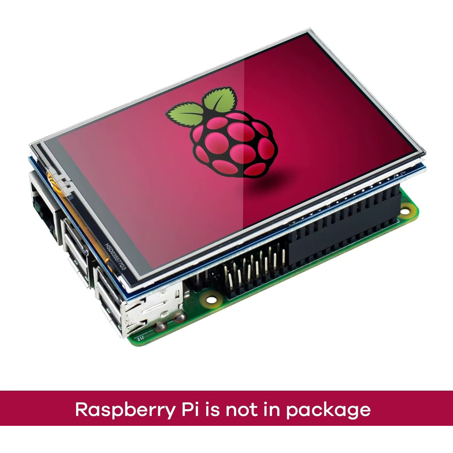 AOKIN 3,5 Zoll Touchscreen Display Modul für Raspberry Pi mit 320x480 TFT Touch Screen und Touch Pen - Bild 5