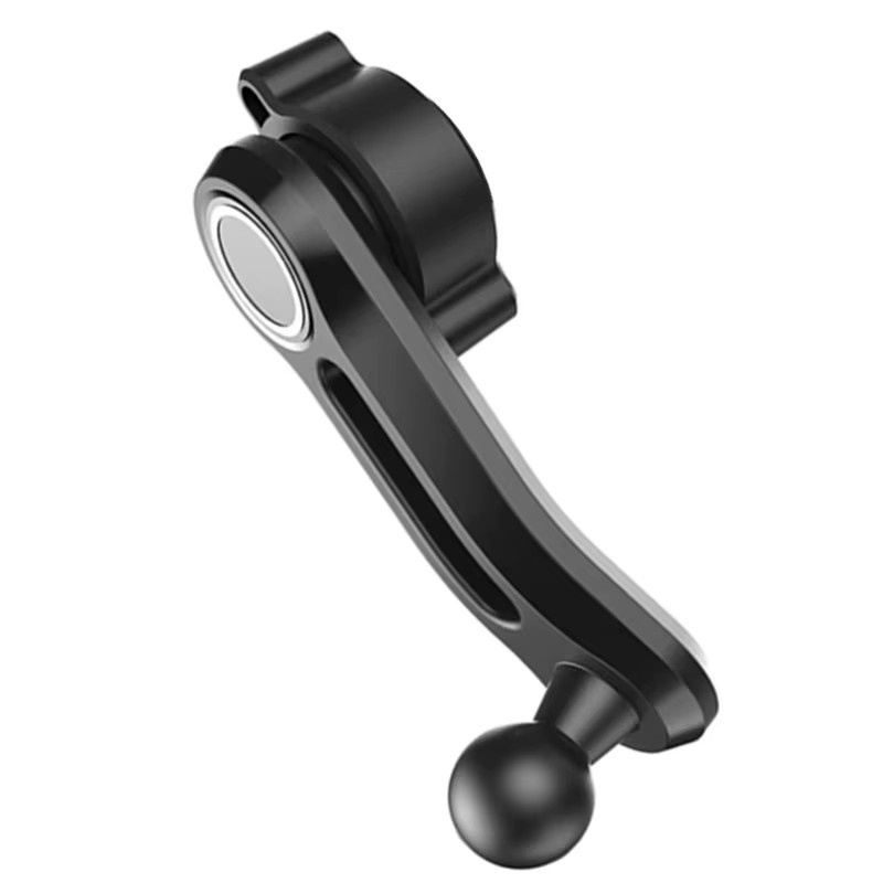 BRYNTHORX Auto-Handyhalterung mit 17mm Rundhalterungsadapter und Verlängerungsarm für Lüftungsschlitze, Schwarz - Bild 3