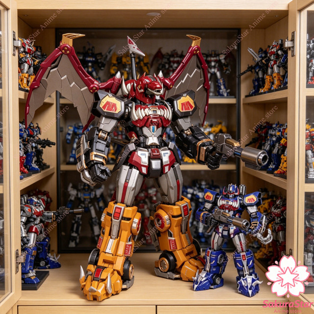 FLAMETOYS Beast Lord Dragon Caesar Megazord, Actionfigur, aus Legierung - Bild 1