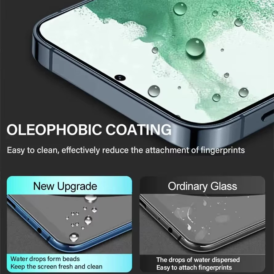 2er-Set gehärtetes Glas Displayschutz mit Fingerabdruck-Entsperrung für Samsung Galaxy S25 Ultra S24 Ultra S25 S24 Plus in Transparent - Bild 6